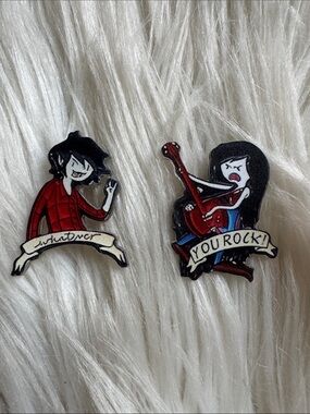 Adventure Time - Marceline & Marshall Lee Pin Set